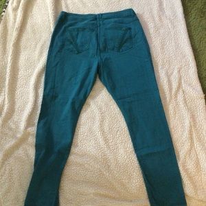Ana Turquoise skinny jeans